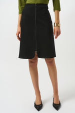 Joseph Ribkoff |     Heavy Knit A-Line Skirt 253036