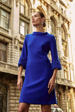 Joseph Ribkoff | Silky Knit & Novelty A-Line Dress 253054