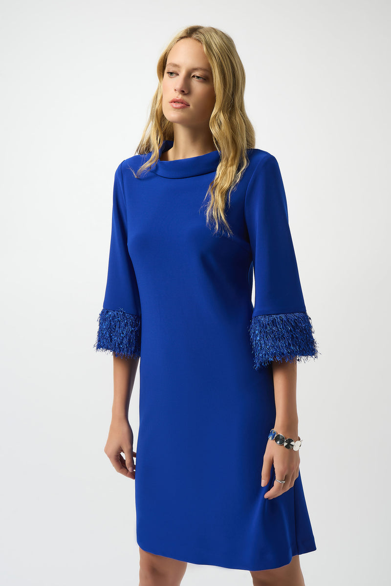 Joseph Ribkoff | Silky Knit & Novelty A-Line Dress 253054