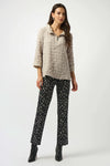Joseph Ribkoff Bubble Jacquard A-Line Top 253070