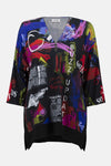 Joseph Ribkoff Silky Knit Printed Boxy Tunic 253113
