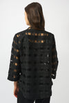Joseph Ribkoff Novelty Checkered Print Swing Jacket 253199 F25
