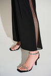 Joseph Ribkoff  Signature Silky Knit Wide Leg Pants with Rhinestone Detail 253729