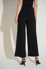 Joseph Ribkoff  Signature Silky Knit Wide Leg Pants with Rhinestone Detail 253729