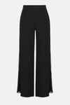 Joseph Ribkoff  Signature Silky Knit Wide Leg Pants with Rhinestone Detail 253729