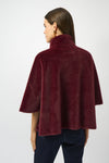 Joseph Ribkoff Bonded Faux Fur Suede Jacket 253924 F25