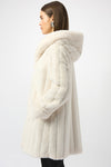 Joseph Ribkoff | Faux Fur Reversible Hooded Coat 253926