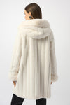 Joseph Ribkoff | Faux Fur Reversible Hooded Coat 253926