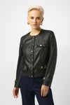Joseph Ribkoff | Foiled Faux Suede Fitted Jacket 253935 F25