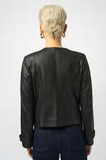 Joseph Ribkoff | Foiled Faux Suede Fitted Jacket 253935 F25