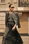 Joseph Ribkoff | Foiled Faux Suede Fitted Jacket 253935 F25