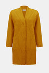 Joseph Ribkoff. Feather Yarn Sweater Knit Coat 253955 F25