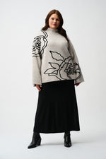 Joseph Ribkoff Silky Knit Pull-On Maxi Skirt 254018