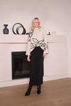 Joseph Ribkoff Silky Knit Pull-On Maxi Skirt 254018