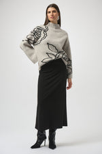 Joseph Ribkoff Silky Knit Pull-On Maxi Skirt 254018