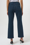 Joseph Ribkoff Classic Straight Leg Jeans with Rhinestone Hem 254917 F25