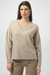 Joseph Ribkoff Sweater Knit Pullover with Sequins 254949F25