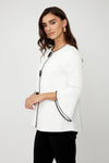 Frank Lyman Textured Jacket With Buttons Style 258116