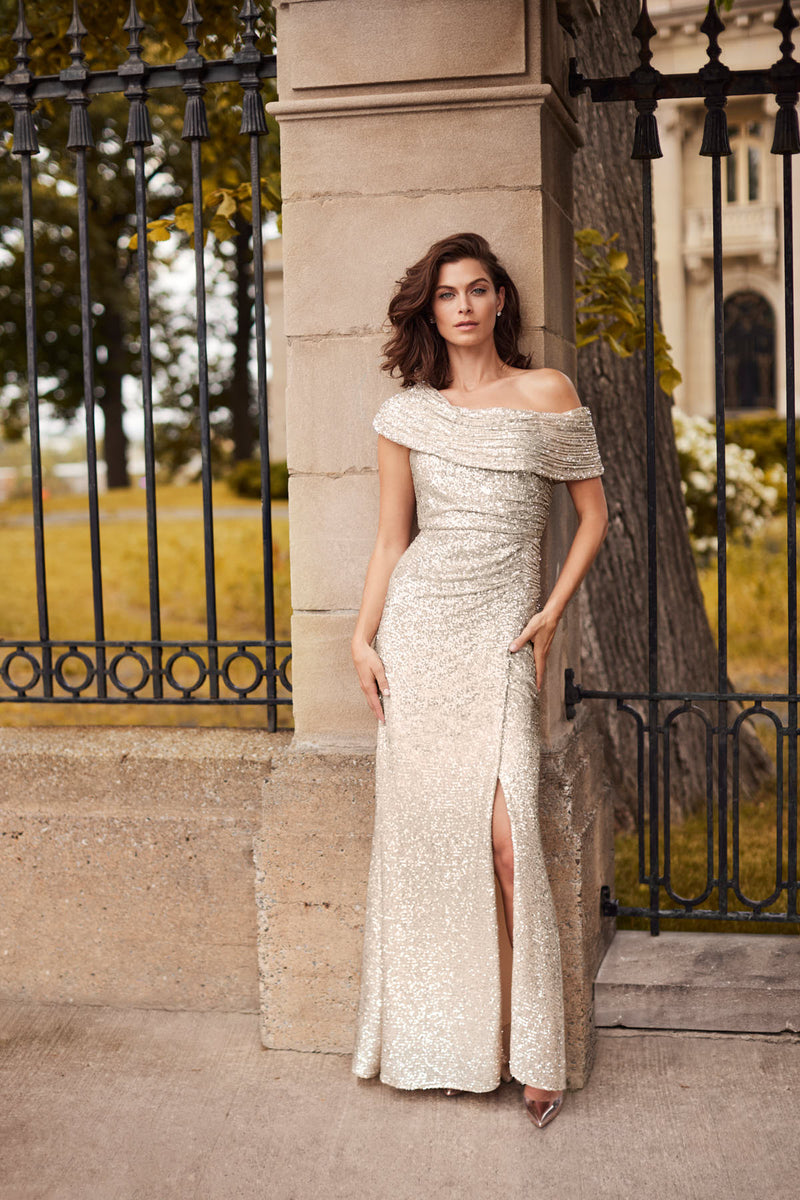 frank lyman formal dresses Sequin Maxi Dress Black Cherry RMDROP Balsamic Mediterranean Salad - This sexy Option:Black / XS