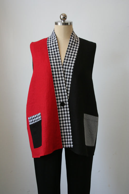 Calvin Linen Kimono Jacket 2711 S24