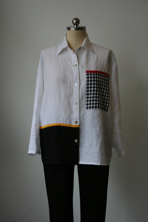 Calvin Linen Kimono Shirt 2712 S24