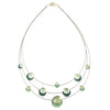 Origin 3-Strand, Layered Circle Necklace F25