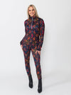 Snoskins Microfiber Prints Leggings with elastic waist 308119-F25