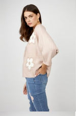 Frank Lyman Floral Crew Neck Pullover Style 256767u