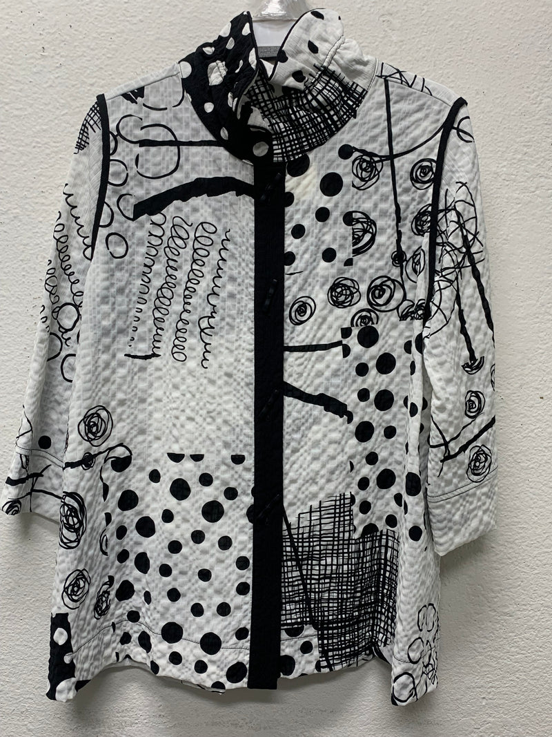 Moonlight jacket 3842 B/w