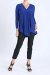 IC Collection V-Neck Asymmetrical Tunic Style 3878T