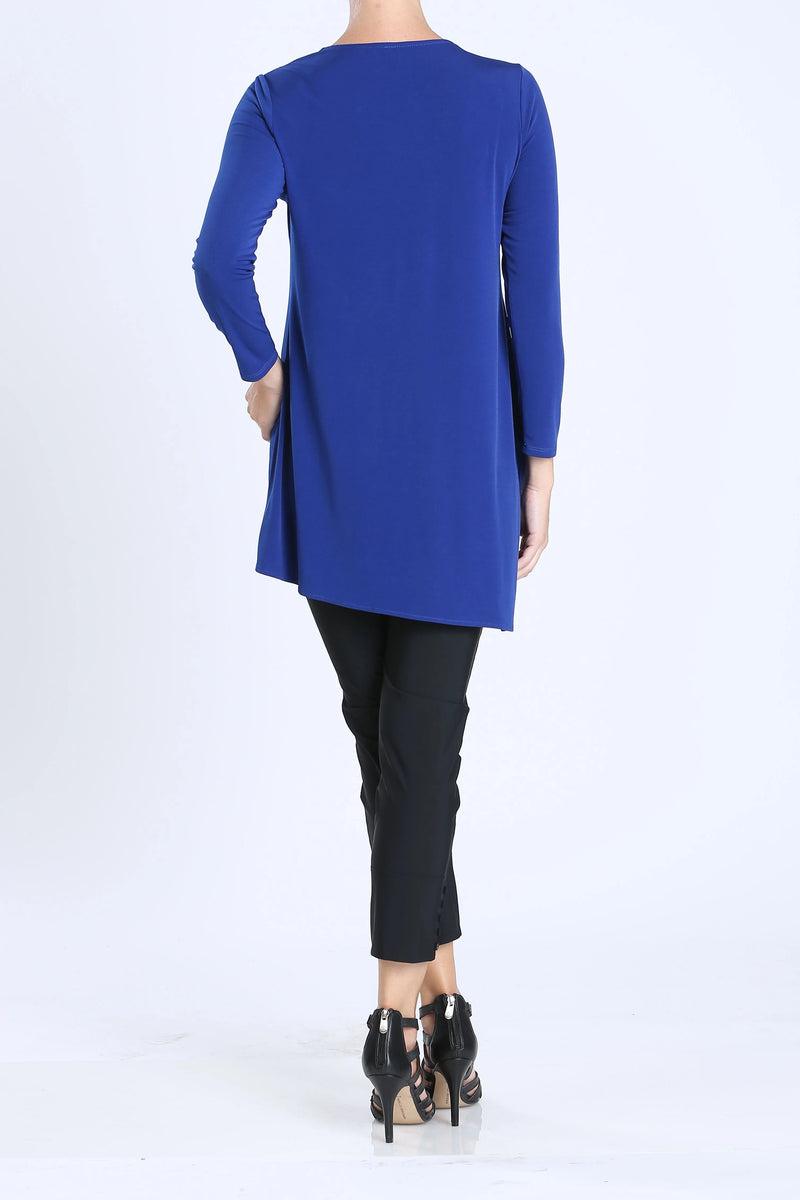 IC Collection V-Neck Asymmetrical Tunic Style 3878T