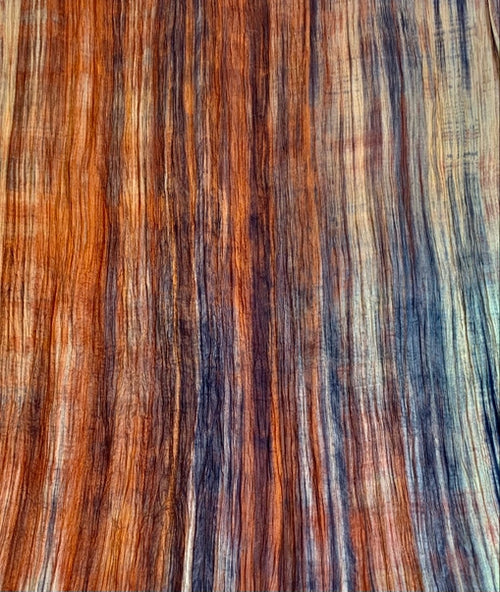 Lua scarf Watercolor Silk Scarf SC1000 #391 Dark Clay