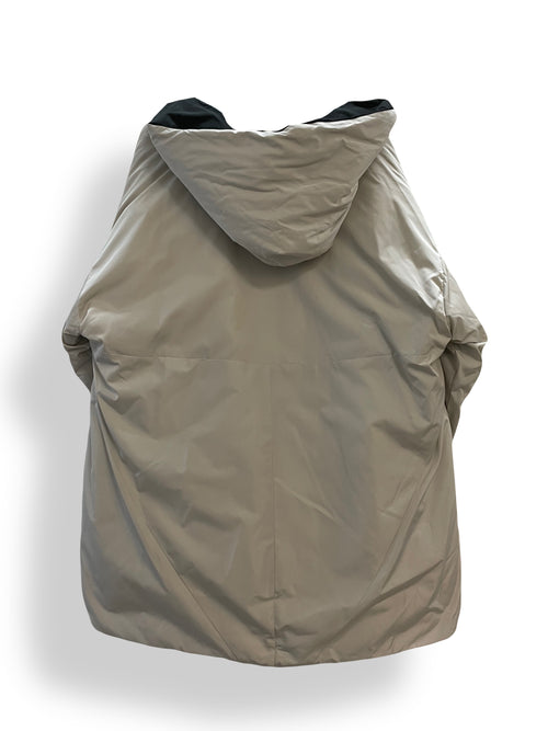 FINAL SALE - Nikki Jones Button Front Reversible Swing Coat with Shawl Hood K5581RO-332