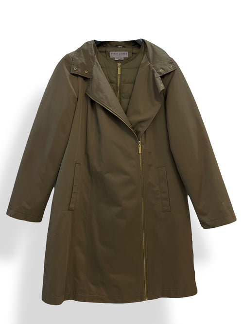 FINAL SALE - Nikki Jones Jacket/vest/raincoat - three in one style K4931RI-21 Olive