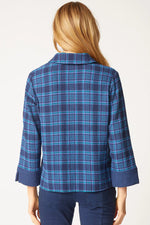 HABITAT GIRL GONE PLAID MIXED POCKET SHIRT F25H 40290