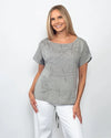 Snoskins Linen-Like Cotton Viscose Relax Top  42726-26