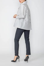 IC Collection DESIGN CUFF & BACK PLACKET DETAIL JACKET Style 4442J