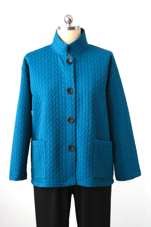Christopher Calvin Cable Boxy Jacket  4530 F25