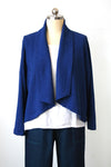 Christopher Calvin Rib Knit Short Open Jacket 45612 F25 Sage, Fuschia, Blue