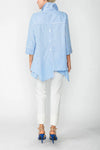 IC Collection Asymmetrical Stripe Shirt 4691B