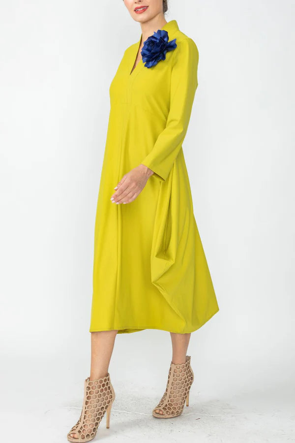 ic collection black dress Black Asymmetrical Cut Front and Back Dress