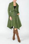 IC Collection Jacket 4766J Olive, Burgundy F24