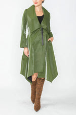 IC Collection Jacket 4766J Olive, Burgundy F24