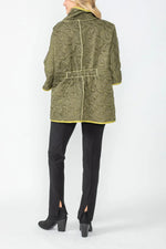 IC Collection Jacket 4779J Charcoal/Caramel, Olive/Lime F24