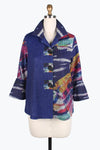 Damee Abstract Painting Button patch jacket 4830-IND