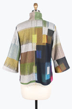 Damee Brushed Colorblock Jacket 4853-Mlt