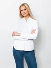 Snoskins Swirl Sport Jacquard Funnel Neck Zip top 48681-F25