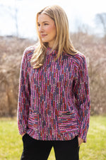 HABITAT MOSAIC KNIT CAMBRIDGE PULLOVER F25H 49125
