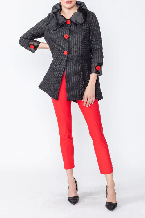 IC Collection PETER PAN COLOR-BLOCK JACKET Style 4949J