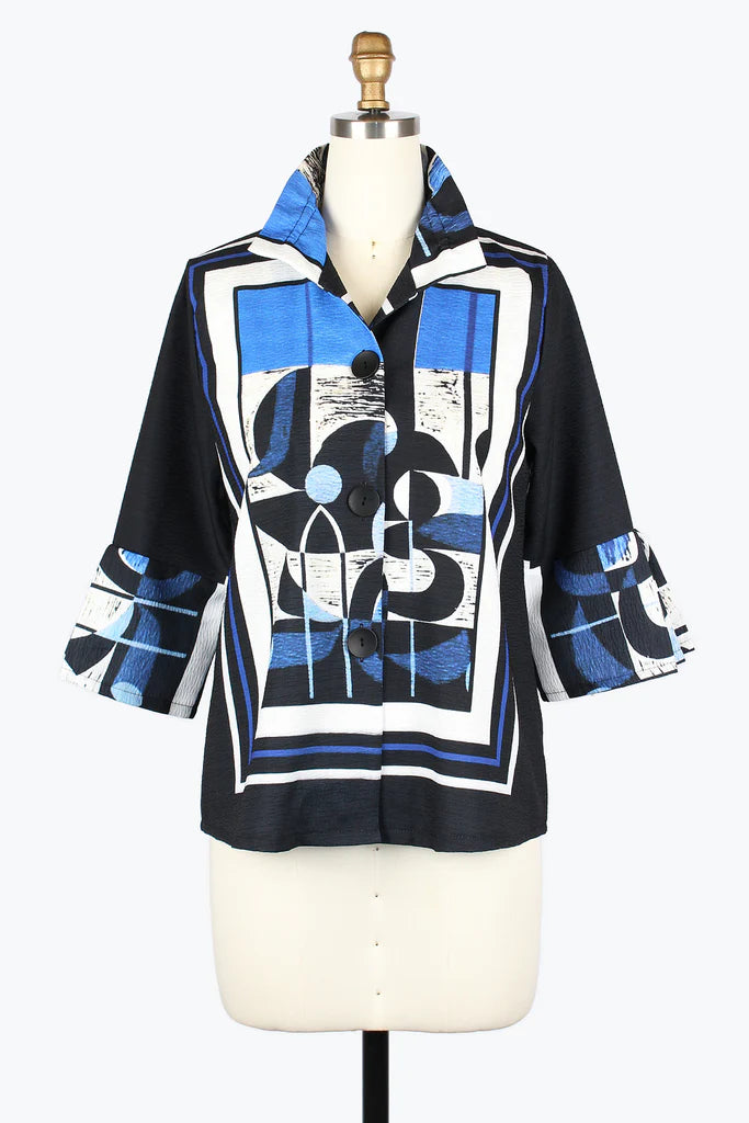 Damee 4957-BLU S25Framed Art Jacket